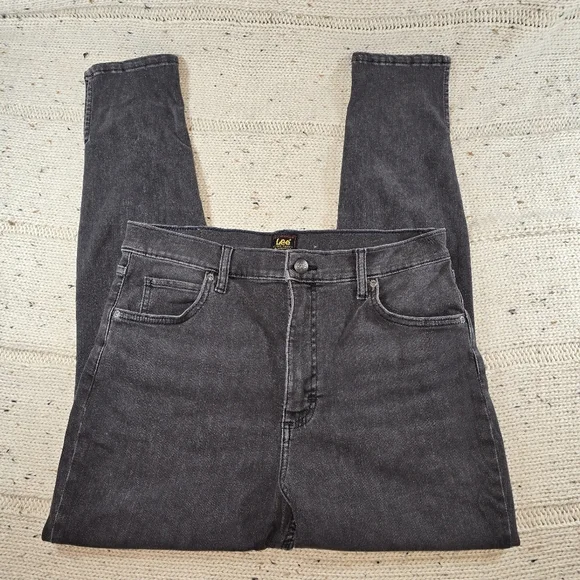 Lee Black Denim Jeans - Picture 2 of 8